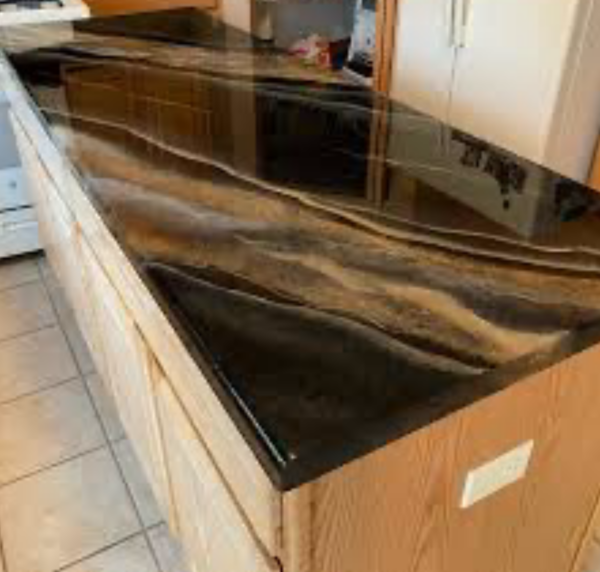Metallic Epoxy Counter Tops